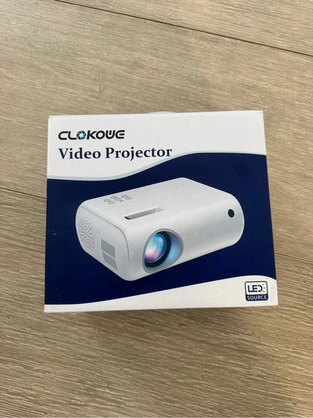 White LED Video Projector - Compact Home Theater